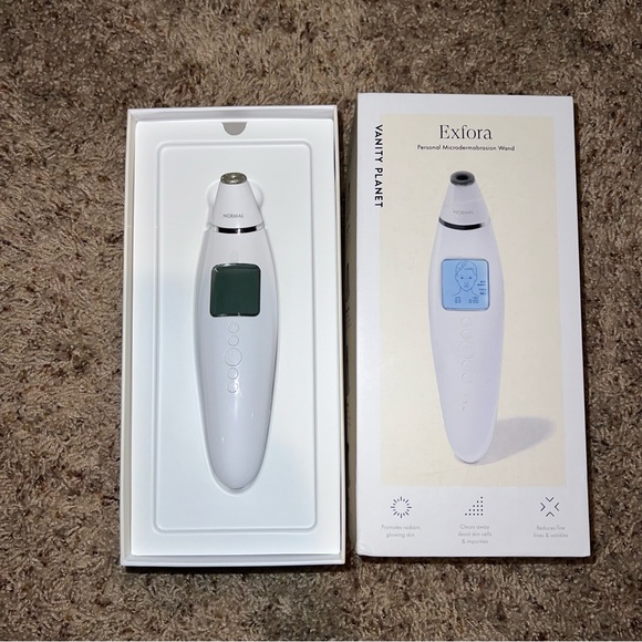 Brand New Vanity Planet Exfora Microdermabrasion Wand - Picture 4 of 4